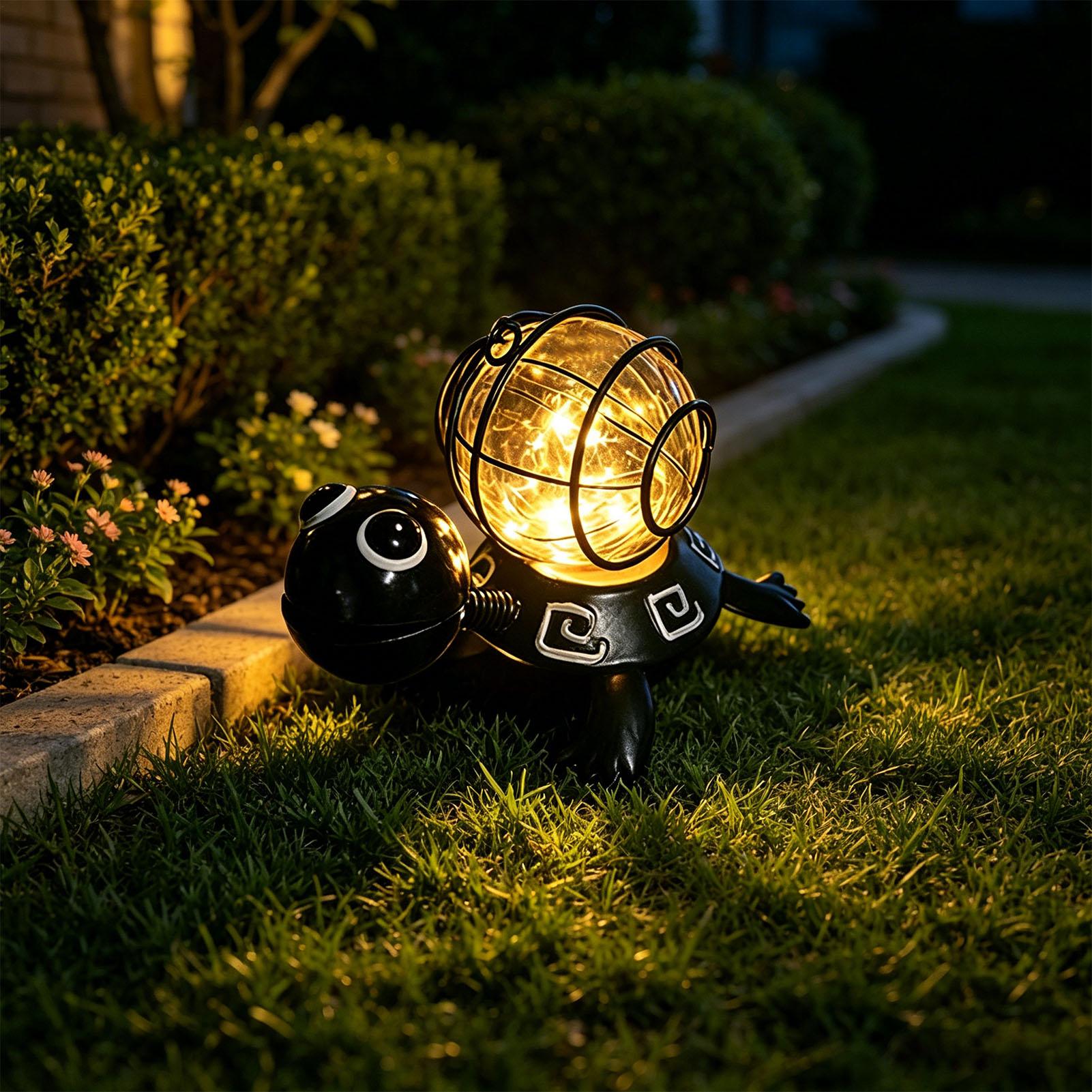 Żółwie Lampki Solarne Ogrodowe – Solar Path Light recenzja i cena