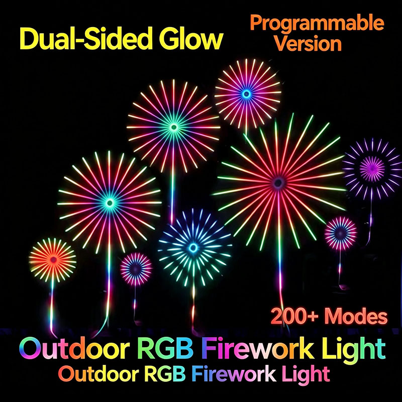 24 tuby fajerwerków RGB na Now – Outdoor Lighting Year Round recenzja i cena