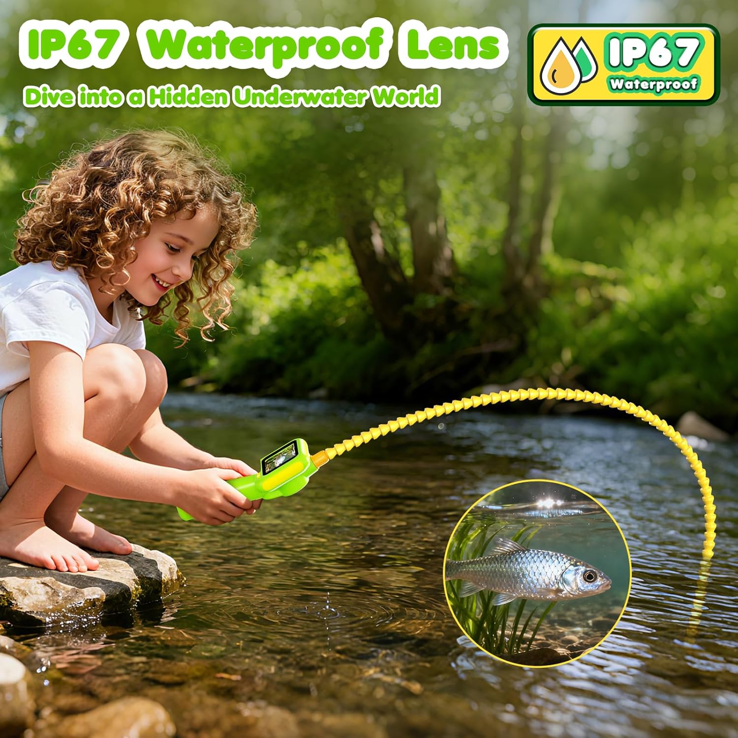 Endoskop dla dzieci, kamera in – Outdoor Lighting And Camera recenzja i cena