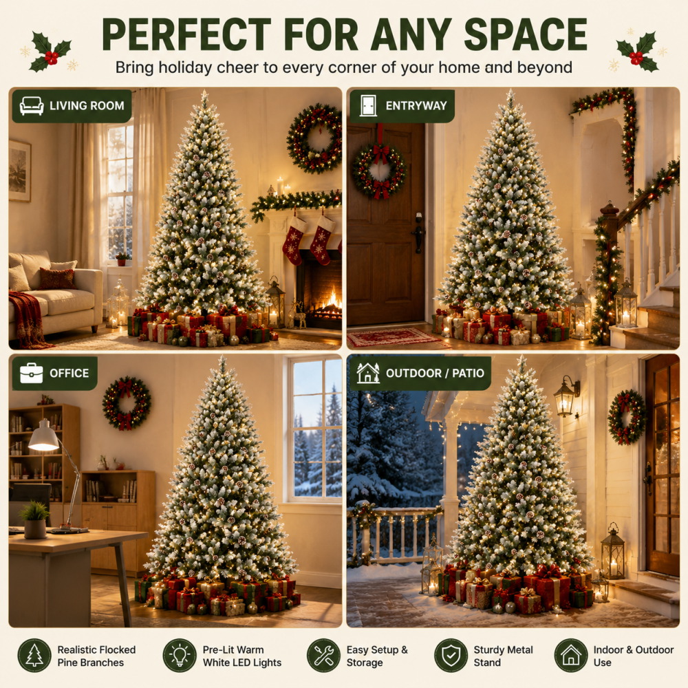 Ozdobiona sztuczna choinka z p – Outdoor Lighting Xmas recenzja i cena