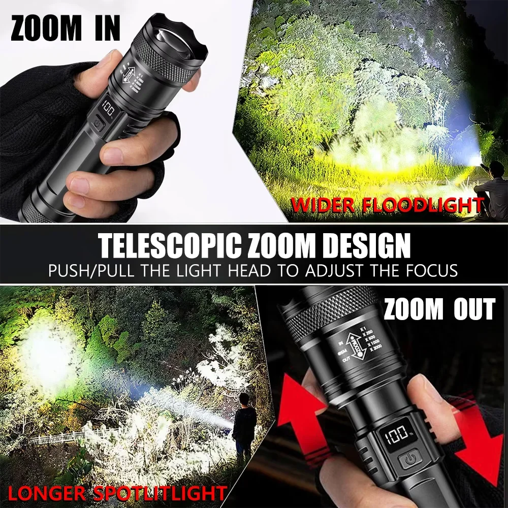 Akumulatorowa latarka LED z zo – Outdoor Lighting Nearby recenzja i cena