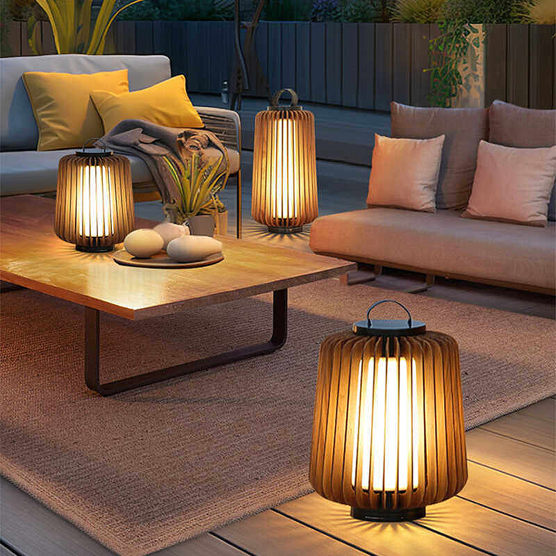Świecąca lampa podłogowa, sola – Outdoor Lighting For Garden recenzja i cena