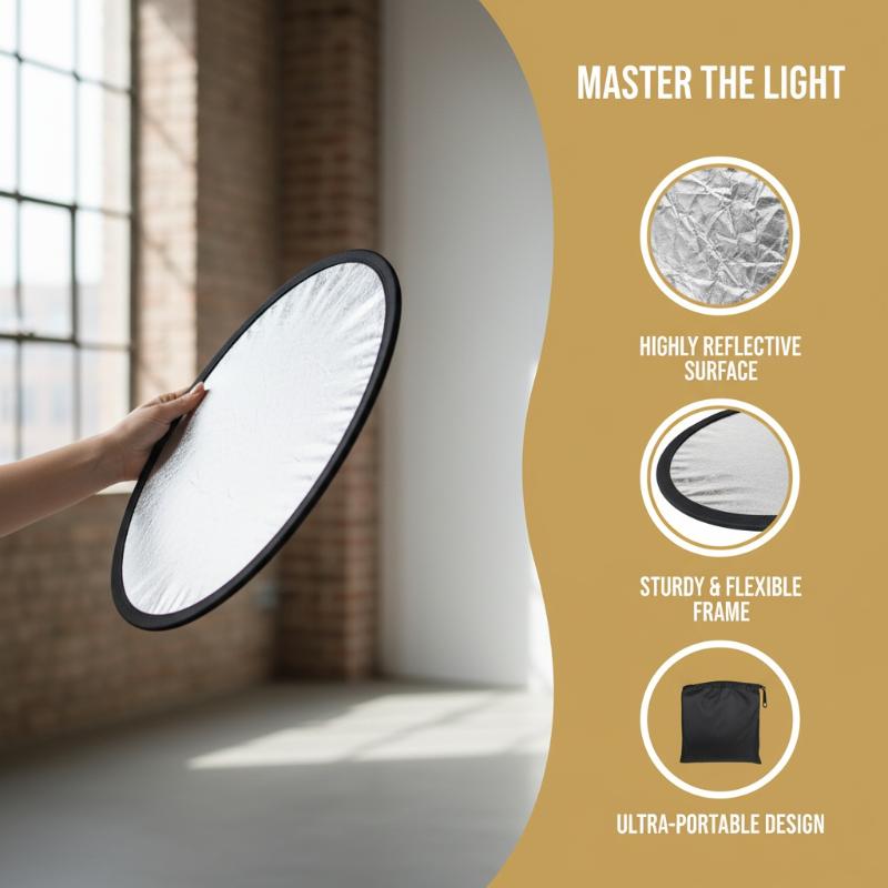 Okrągły reflektor fotograficzn – Outdoor Lighting In Photography recenzja i cena
