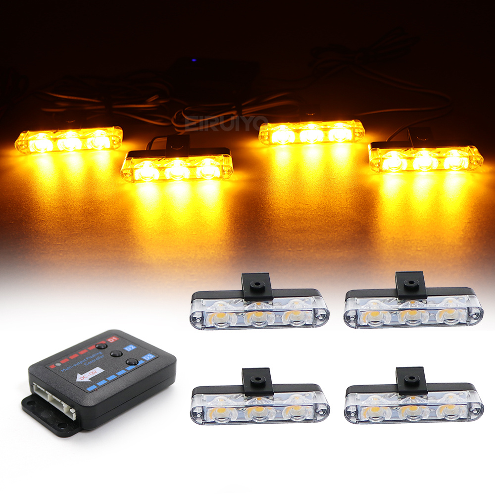 4x 3 LED Grill Samochodowa Lam – Outdoor Lighting Yellow recenzja i cena
