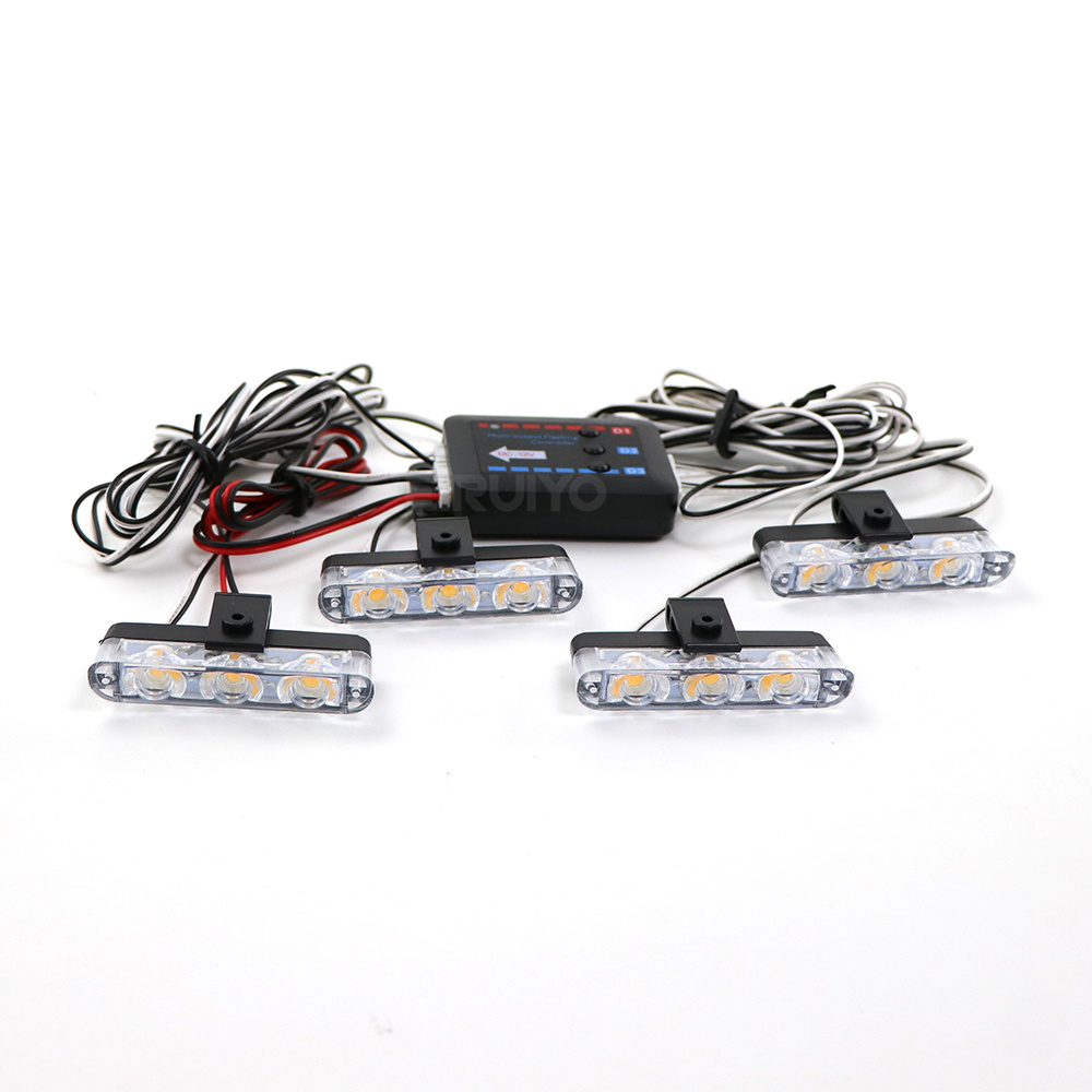 4x 3 LED Grill Samochodowa Lam – Outdoor Lighting Yellow recenzja i cena